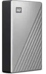 Wd My Passport Ultra 4tb Silver Usb-c/usb3.0 Hdd 6,4cm 2,5zoll Metal Finish Rtl