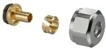 Oventrop Klemmringverschraubung Ofix K 1016876 F&uuml;r Kunststoffrohr 17x2mm, 2 St&uuml;ck