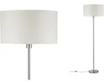 Tessa Stehleuchte Max.1x60w E27 Creme Stoff