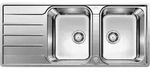 Blanco Einbausp&uuml;le 2d Lemis 8 S-if - 2x Sp&uuml;le Mit Abtropffl&auml;che - Waschbecken