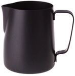Rhinowares Milchaufsch&auml;umer Schwarz 360 Ml Edelstahl
