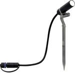 Plug & Shine Erdspie&szlig; Plantini Outdoor Anthrazit 22,3 Cm Warmwei&szlig; Plug & Shine