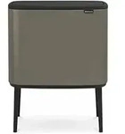 Bo Touch Bin M&uuml;lleimer, Platin, 3 X 11 Liter - Brabantia
