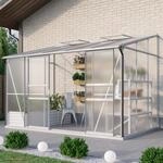Vitavia - Anlehn-gew&auml;chshaus 'osiris 6500', Aluminium Eloxiert, 6,5 M&sup2;, 4 Mm Hkp