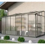 Vitavia - Anlehn-gew&auml;chshaus 'osiris 7800', Smaragd, 7,8 M2, 4 Mm Hkp