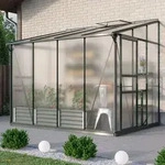 Vitavia - Anlehn-gew&auml;chshaus 'osiris 5200', Smaragd, 5,2 M&sup2;, 6 Mm Hkp