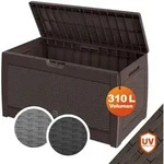 Casaria&reg; Gartenbox Uv-best&auml;ndig 310l Haltegriffe Rollen Terrasse Balkon Wohnzimmer