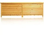 Mucola - 170cm Xxl Holz Bank Auflagenbox Kissenbox Gartenbox Gartentruhe Truhe