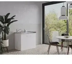 K&uuml;che Minik&uuml;che Singlek&uuml;che K&uuml;chenzeile Pantry Wei&szlig; Levin 100 Cm Respekta