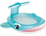 Wal Pool Mit Wasserspritzfunktion 201x196x91 Cm Intex