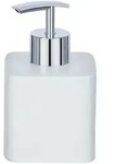 Seifen Spender 290ml Dosierer Hexa Bad Wc K&uuml;che Desinfektionsmittel Lotion - Weiss -