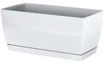 Coubi Dupp400 Blumentopf Mit Untersetzer Wei&szlig;