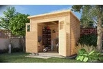 Alpholz Ger&auml;tehaus Mollie Ger&auml;tehaus Aus Holz, Ger&auml;teschrank Mit 14 Mm