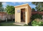 Alpholz Ger&auml;tehaus Mollie Ger&auml;tehaus Aus Holz, Ger&auml;teschrank Mit 14 Mm