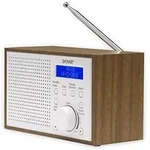 Denver Dab-46white Analoges Und Digitales Internetradio Braun, Wei&szlig;