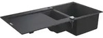 Grohe Einbausp&uuml;le K500 60-c 100/50 1.5 Rev, Granit Schwarz