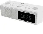 Ur8350we Radiowecker Dab+, Ukw Aux, Usb Wei&szlig; - Soundmaster