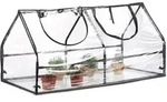 Gew&auml;chshaus Folie, Pvc, Stecksystem, Schr&auml;gdach, Balkon & Garten, Fr&uuml;hbeet, Hbt: