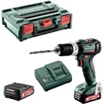 Metabo - Akku-schlagbohrschrauber Powermaxx Sb 12bl Mit 2x Akku + Lader In X
