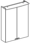 Keramag - Geberit Option Basic Spiegelschrank Mit Beleuchtung, Zwei T&uuml;ren,