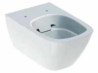 Smyle Square Tiefspül-WC, spülrandlos, wandhängend, 4,5/6l, geschlossene Form,
