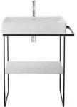 Duravit - Durasquare M&ouml;belwaschtisch, 50x47cm, 1 Hahnloch, Ohne
