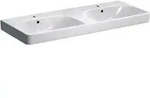 Smyle Square Doppelwaschtisch 500223, 120x48cm, Mit - Geberit