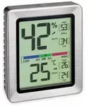Tfa Digitales Thermo-hygrometer Exacto, 30.5047.54, Silber