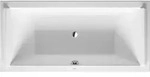 Duravit - Badewanne Starck Rechteckig 1900x900 Mm, 2 R&uuml;ckenschr&auml;gen, Mit Einer