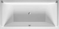 Duravit - Badewanne Starck Rechteckig 2000x1000 Mm, 2 R&uuml;ckenschr&auml;gen, Mit...