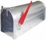 Dema - Amerikanischer Briefkasten American Mailbox Zeitungsrolle Postkasten Alu