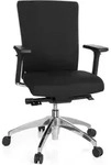 B&uuml;rostuhl / Chefsessel Astra Base Stoff Schwarz Hjh Office