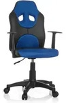 Kinderschreibtischstuhl / Kinderstuhl Kid Game Al Schwarz/blau Hjh Office