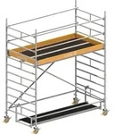Layher Rollger&uuml;st Uni Breit P2 4,20m Ah