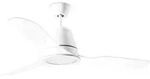 Leds-c4 - Ventilador Ip20 Tiga Led 18.9w 3000k Blanco Brillante Transparente