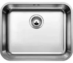 Blanco Supra 500 - Sp&uuml;le, 53x43 Cm, Geb&uuml;rsteter Edelstahl 518205