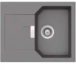 Schock Einbausp&uuml;le Cristalite Manhattan D-100 Xs A Gcr Croma Exzenterbedienung