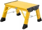 Krause - Aluminium-klapptritt Monto Treppy Plusline Gelb 2,20 M Tritthocker