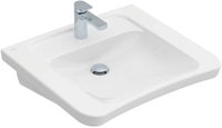 Villeroy & Boch Vicare Waschtisch, Rechteck, 1 Hahnloch, Ohne