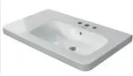 Duravit - M&ouml;belwaschtisch Durastyle 80cm, Mit &Uuml;berlauf, Mit