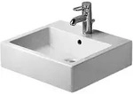 Duravit - Vero - Waschbecken 50x47 Cm, Mit &Uuml;berlauf, Hahnloch, Alpinwei&szlig; 0454500000