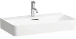 Laufen - Val - Waschtisch 75x42 Cm, Mit &Uuml;berlauf, Hahnloch, Wei&szlig; H8102850001041