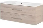 B.clever Waschtischset 120cm Korpusfarbe: Alaska-esche - Fackelmann