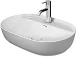 Duravit - Luv - Aufsatzwaschtisch, 60x40 Cm, Mit 1 Hahnloch, Duraceram, Mit