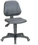 Bimos Arbeitsdrehstuhl Unitec Mit Rollen Und Holz Sitzh&ouml;he 440-620 Mm