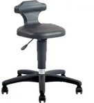 Bimos Flex Mit Rollen Pu-schaum Schwarz Sitzh&ouml;he 450-650 Mm
