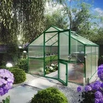 Gew&auml;chshaus Orchidee 3 Gr&uuml;n, 2,97x3,23x2,33m
