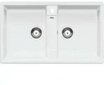 Blanco Zia 9 - Silgranitsp&uuml;le, 86x50 Cm, Wei&szlig; 516678