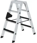 G&uuml;nzburger Steigtechnik - Stufen-stehleiter Beidseitig Begehbar Mit Clip-step 2 X 4