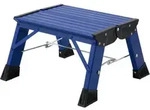 Krause - Aluminium-klapptritt Monto Treppy Plusline Blau 2,20 M Klapptritt